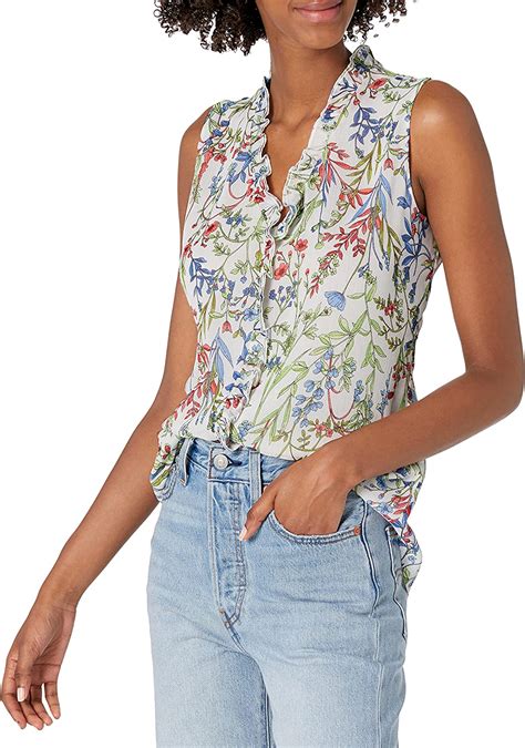 tommy hilfiger women sleeveless shirt.